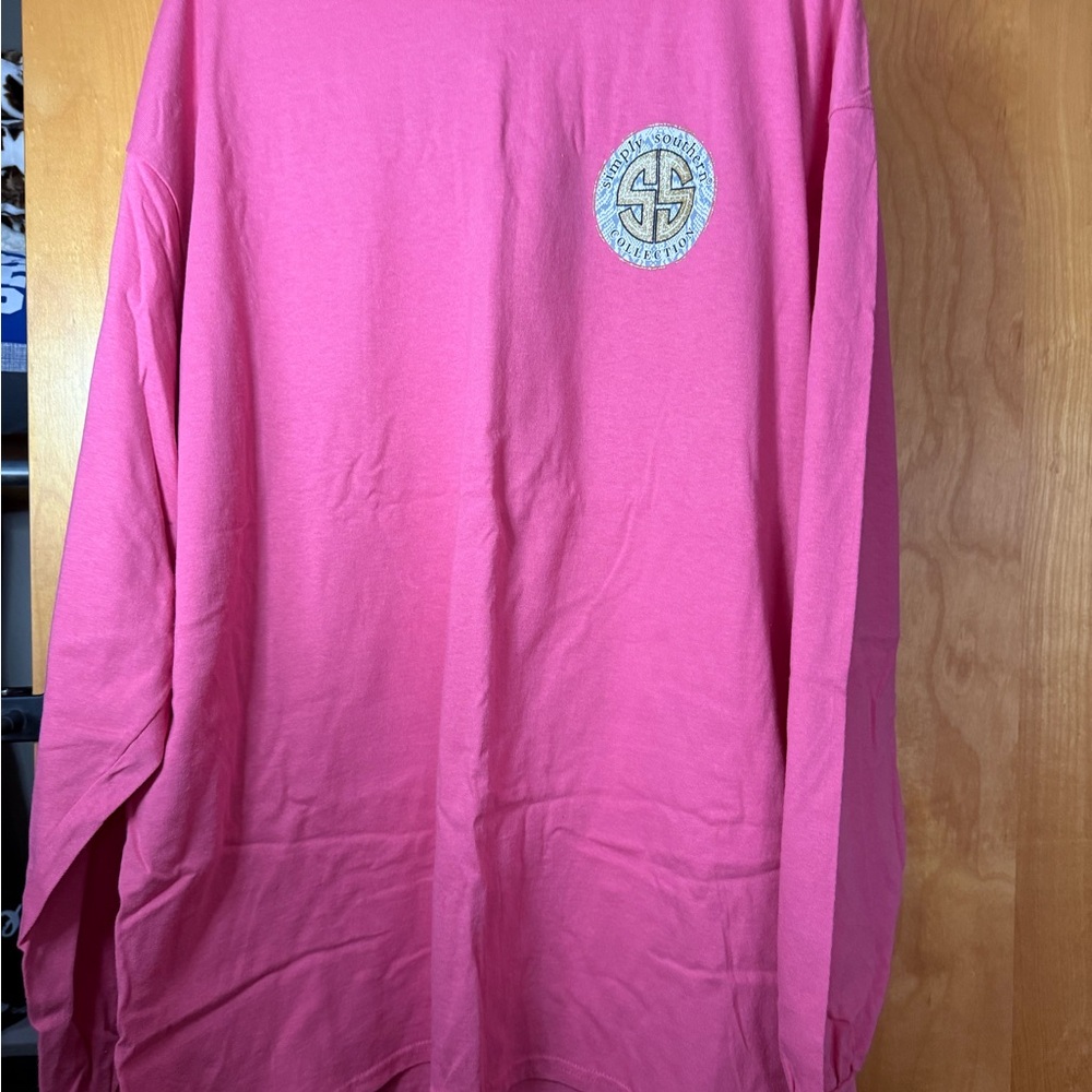 Simply Southern Pink Long Sleeve Tee